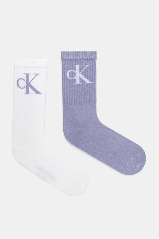 Шкарпетки Calvin Klein Jeans 2-pack довгі шкарпетки блакитний 701228811.NOS