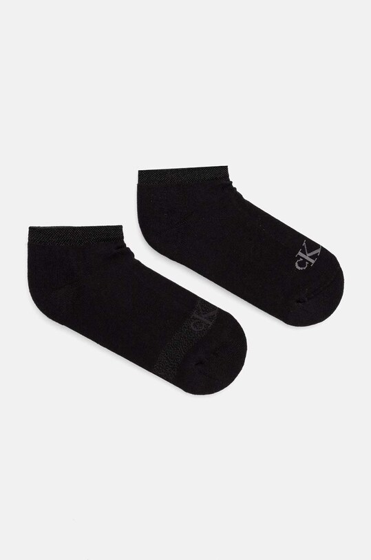 Calvin Klein Jeans skarpetki 2-pack skarpetki krótkie czarny 701230600.NOS