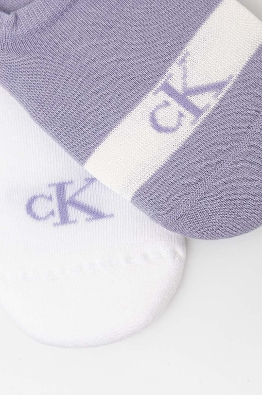 Calvin Klein Jeans skarpetki 2-pack 701230601.NOS fioletowy AA00