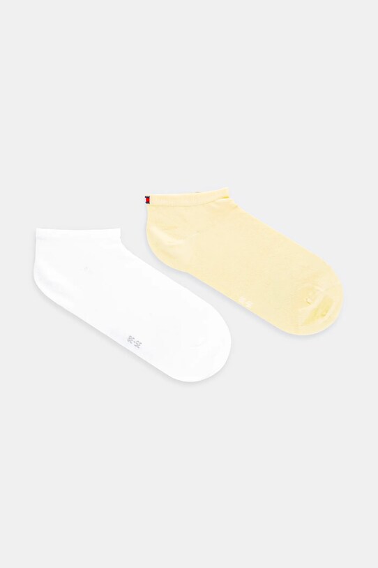 Tommy Hilfiger sosete 2-pack sosete scurte galben 343024001.NOS