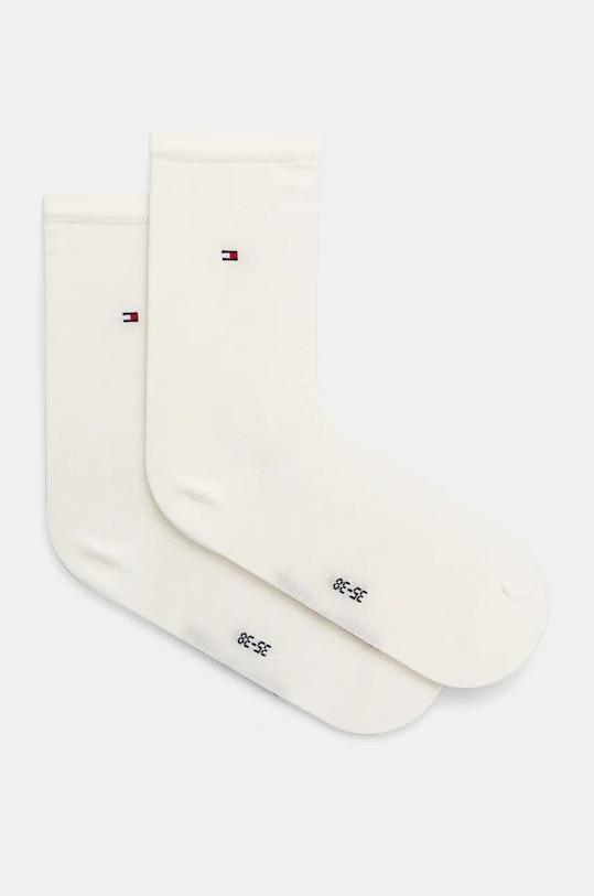Tommy Hilfiger calze misto seta calzini beige 701228796.NOS