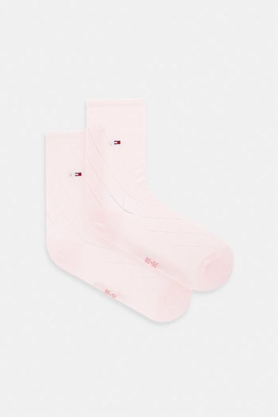 Tommy Hilfiger skarpetki skarpetki długie różowy 701228933.NOS