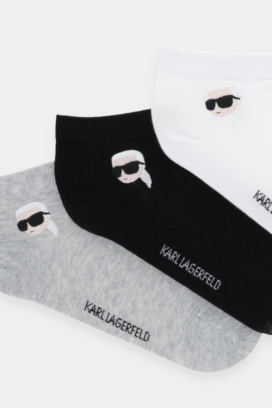 Karl Lagerfeld skarpetki 3-pack A4W47036 biały AA00
