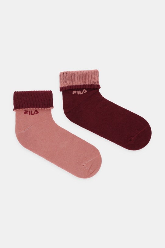 Fila skarpetki 2-pack drobny wzór pomarańczowy F4428