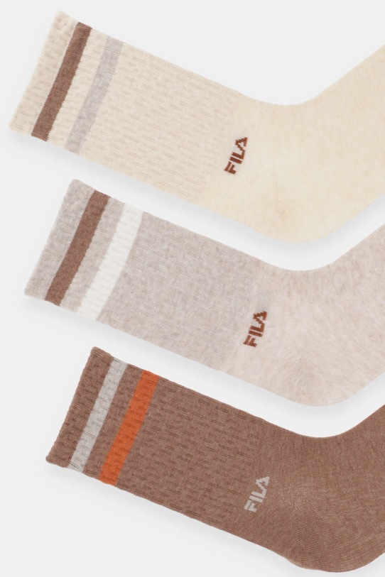 Fila skarpetki 3-pack F6140 beżowy AA00