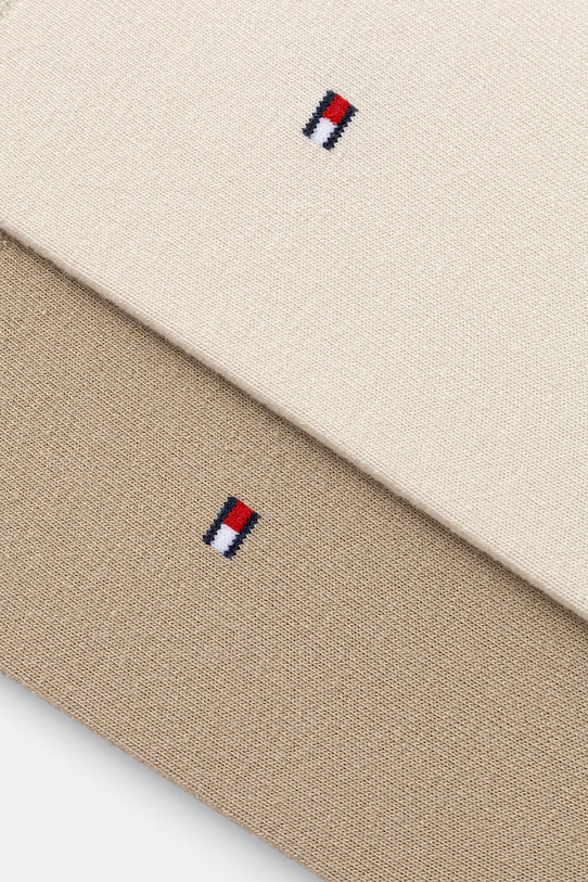 Tommy Hilfiger skarpety damskie 2-pack 371221119 beżowy AA00