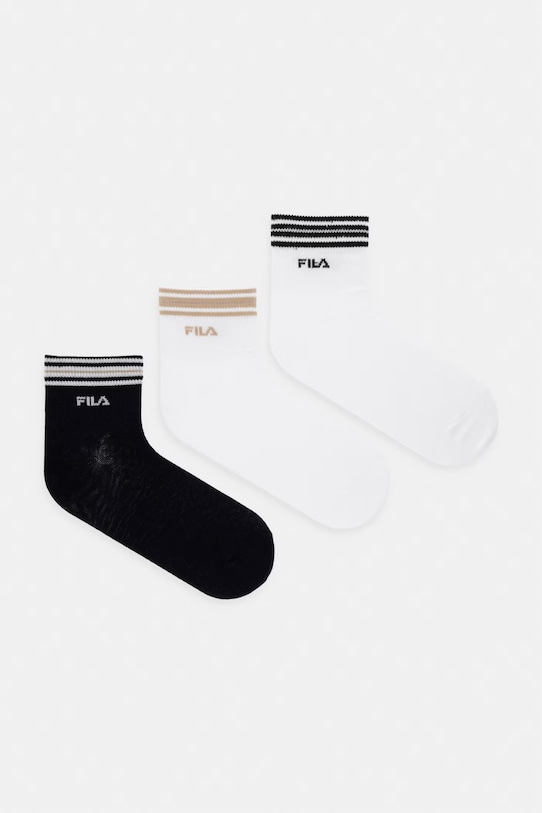 Fila ponožky dámske 3-pak biela F6832