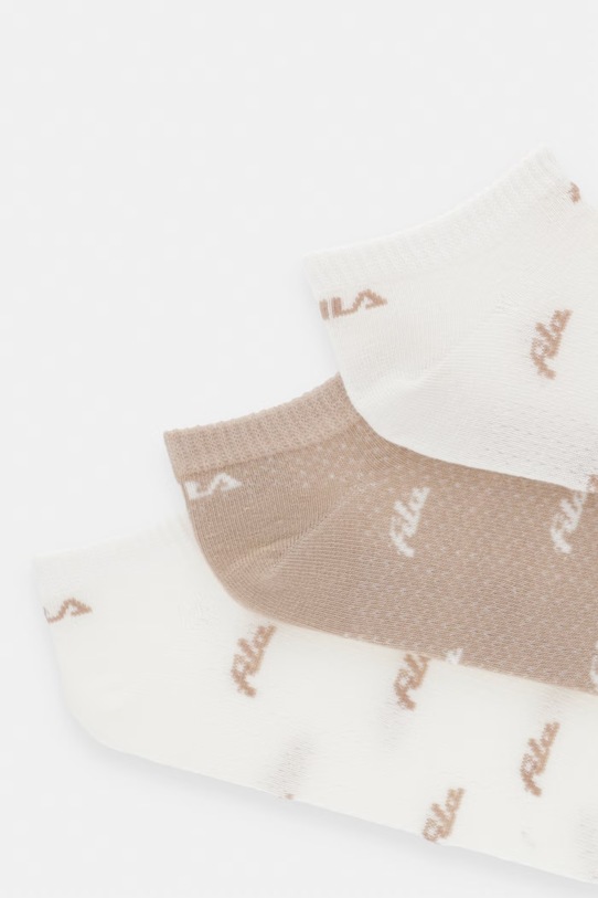 Fila skarpety damskie 3-pack F6154 beżowy SS26