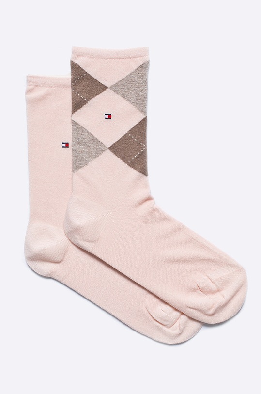 Tommy Hilfiger - Skarpetki (2-pack) skarpetki długie różowy 443016001