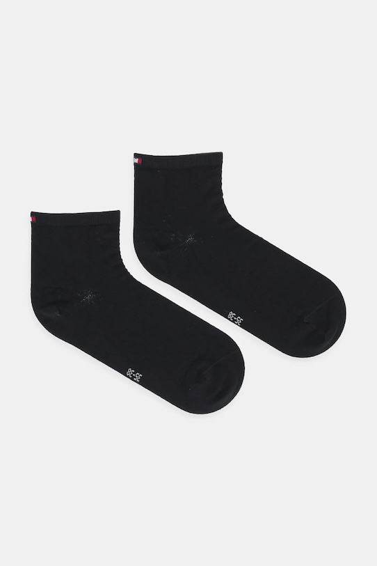 Ponožky Tommy Hilfiger 2-pak čierna 373001001