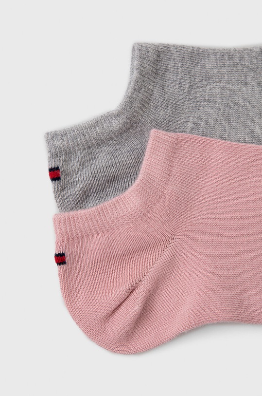 Detské ponožky Tommy Hilfiger (2-pak) 301390 ružová AA00