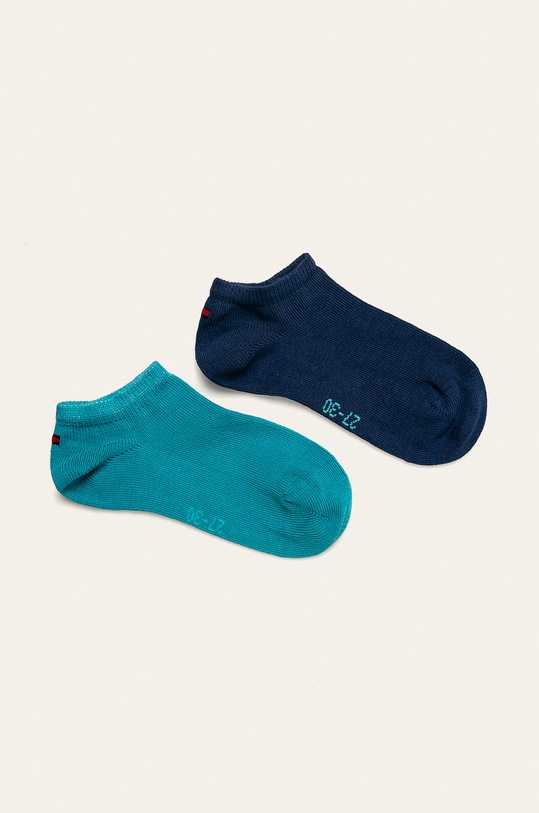 Tommy Hilfiger skarpetki dziecięce (2-pack) 301390 skarpetki krótkie niebieski 301390