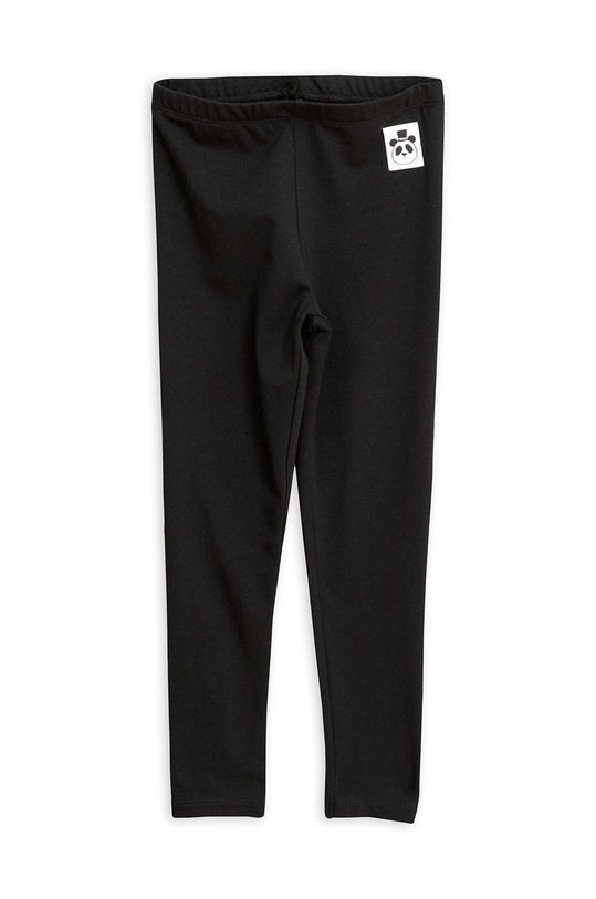 Детские леггинсы Mini Rodini с эластаном чёрный 1000000999.NOS