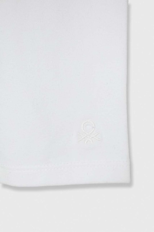 Dziewczynka United Colors of Benetton legginsy dziecięce 3MT1CF02I.G.NOS biały