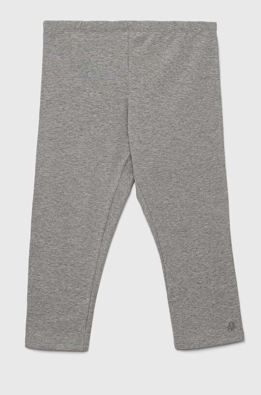United Colors of Benetton legginsy dziecięce z elastanem szary 3MT1CF02J.G.NOS