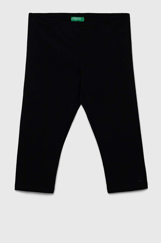 United Colors of Benetton leggins copii tricotaj negru 3MT1CF02J.G.NOS