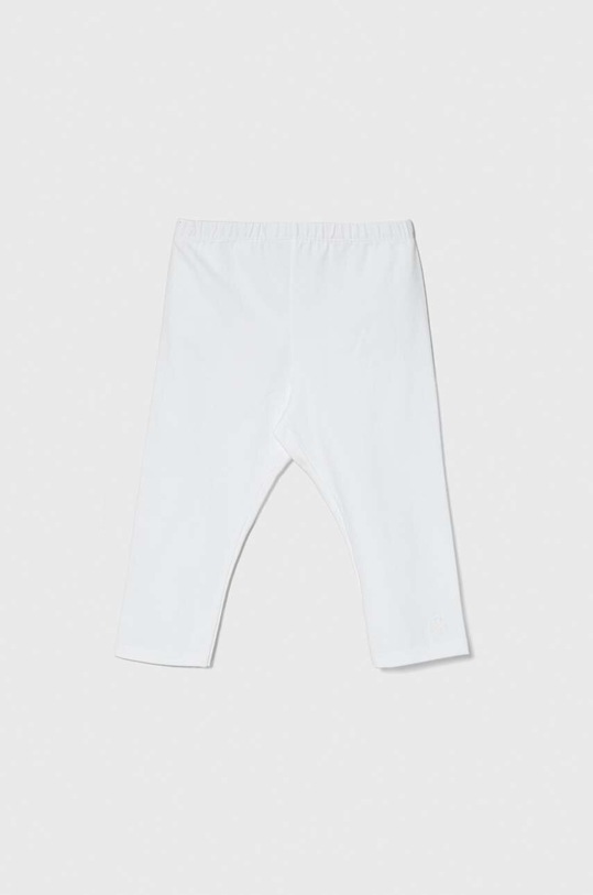 United Colors of Benetton legginsy dziecięce z elastanem biały 3MT1GF01K.P.NOS