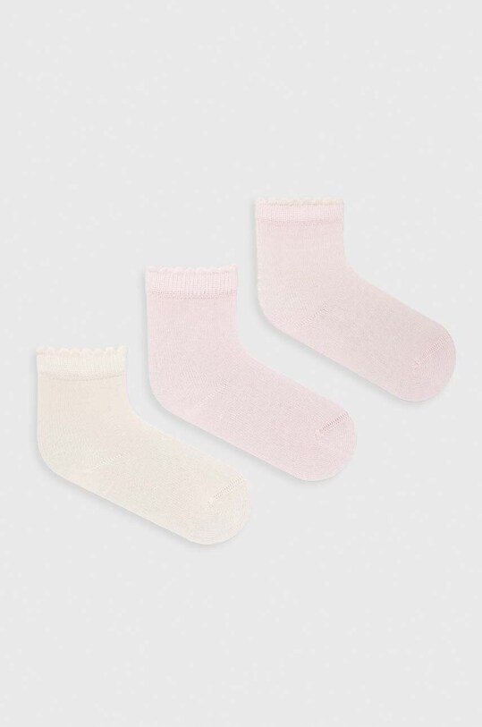 United Colors of Benetton sosete bebe 3-pack sosete lungi roz 6AO3F21AU.G.W.CONTINUAT