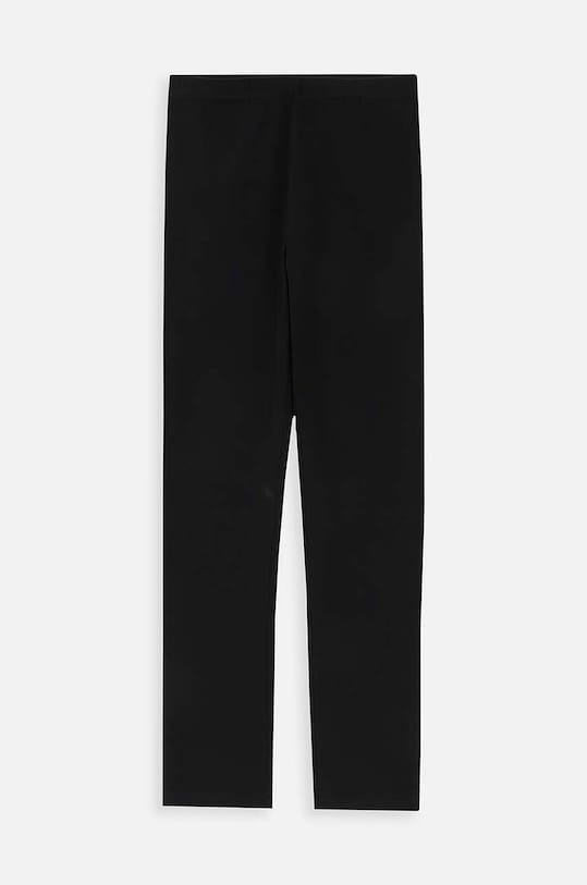 Coccodrillo legginsy bawełniane dziecięce bawełna czarny XCX122101BAG