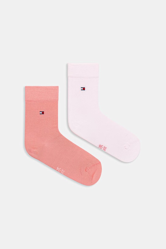 Tommy Hilfiger skarpetki dziecięce 2-pack różowy 391334.G.PPY2