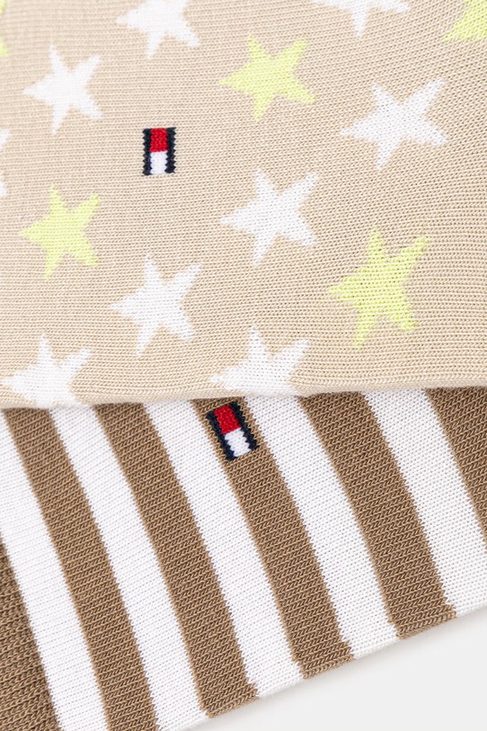 Tommy Hilfiger skarpetki dziecięce 2-pack 100000816.PPY2 beżowy AA00