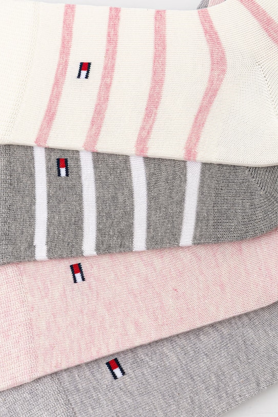 Tommy Hilfiger skarpetki dziecięce 4-pack 701232848.G.PPY2 szary AA00