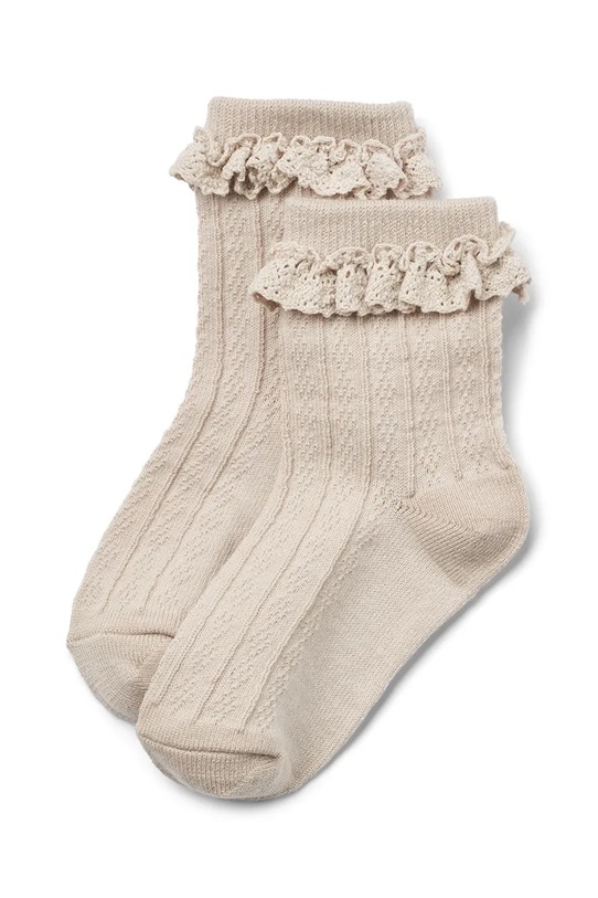 Dziewczynka Wheat skarpetki z dodatkiem wełny dziecięce 2-pack 1926k.588 różowy