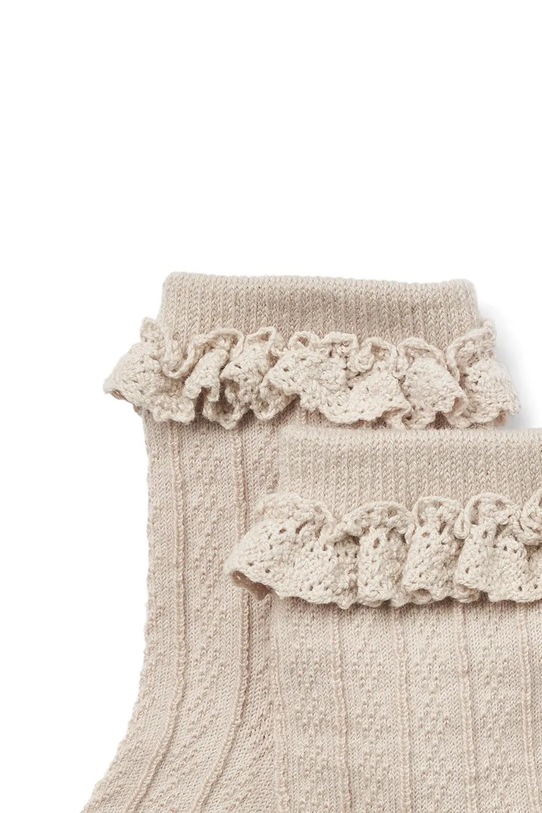 Wheat skarpetki z dodatkiem wełny dziecięce 2-pack różowy 1926k.588