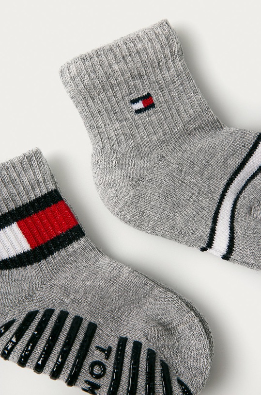 Tommy Hilfiger - Dječje čarape (2-pack) 100002319 siva AA00