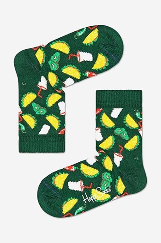 Happy Socks skarpetki dziecięce Taco skarpetki długie multicolor KTAC01.2200