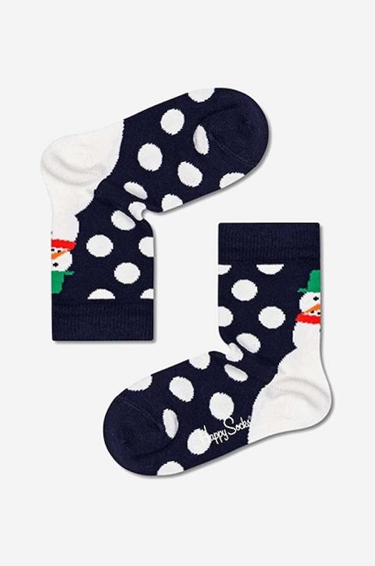 Happy Socks sosete copii sosete lungi rosu KJSS01.6500