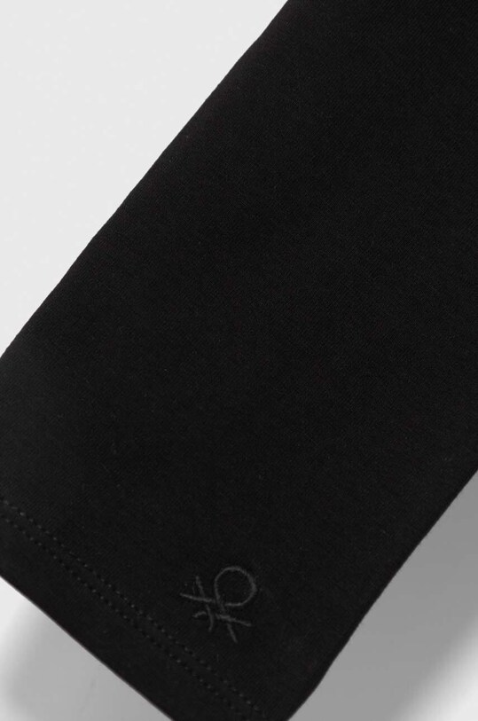 United Colors of Benetton leggins copii 3MT1GF01L.P.NOS negru AA00