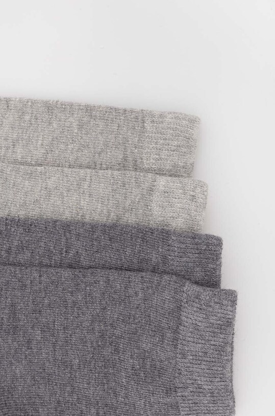 United Colors of Benetton skarpetki dziecięce 4-pack 6GRD07028.G.CONTINUATIV szary AA00