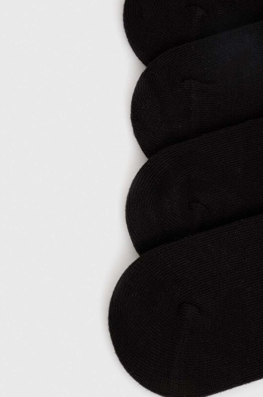United Colors of Benetton gyerek zokni 4 db 6GRD07028.G.CONTINUATIV fekete AA00