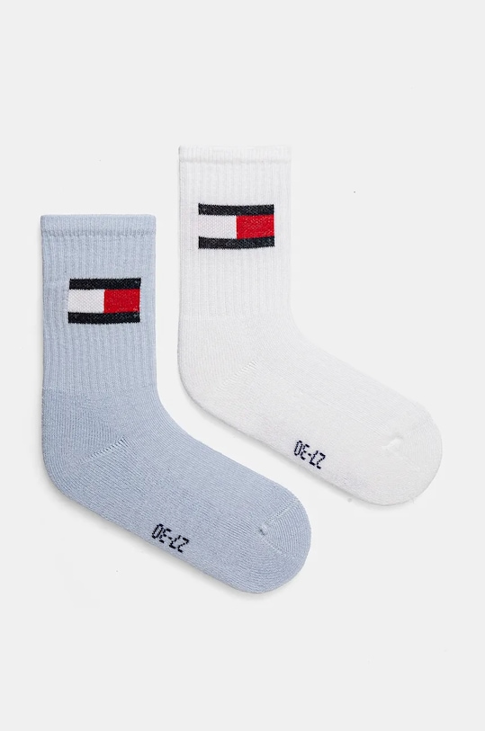Ponožky Tommy Hilfiger 2-pack dlouhé ponožky modrá 701229940.9BYH