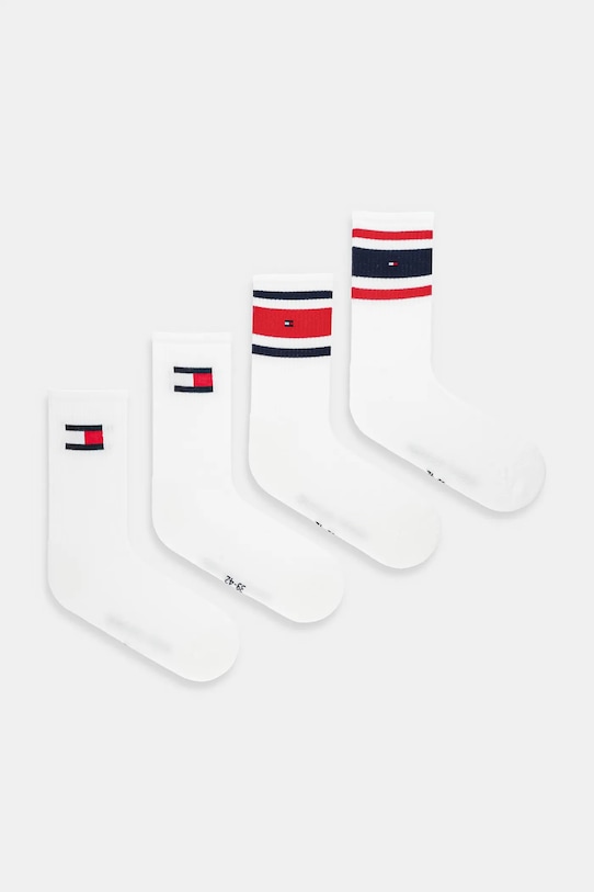 Tommy Hilfiger șosete copii 4-pack alb 701232849.9BYA