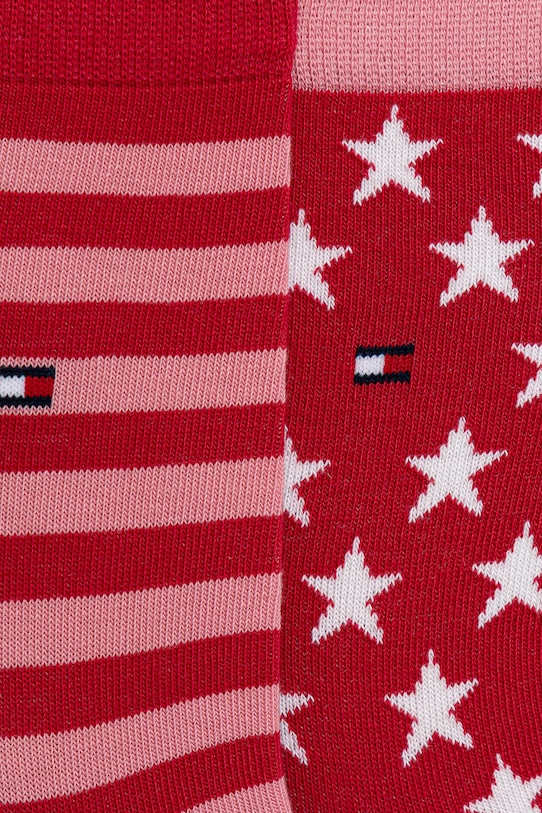 Детски чорапи Tommy Hilfiger (2 чифта) 100000816.9BYA червен AA00