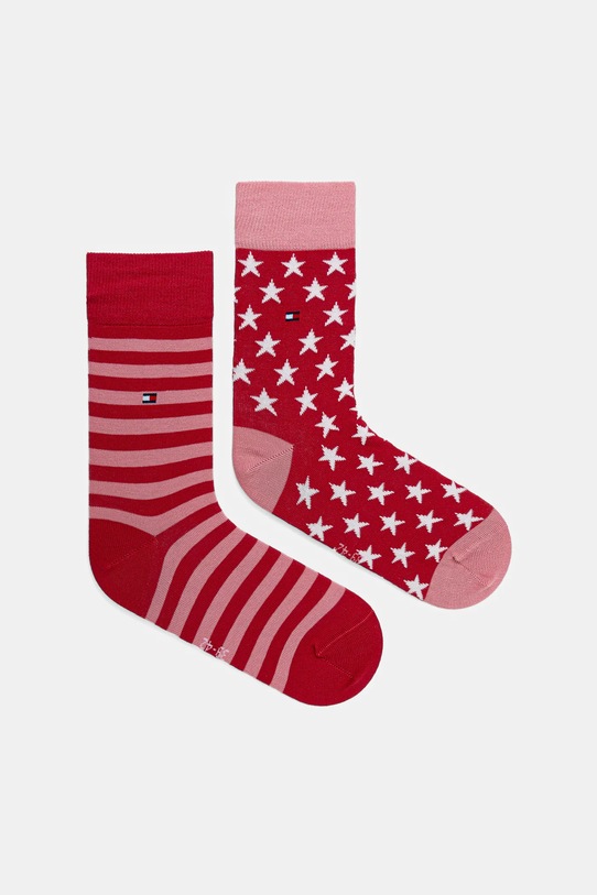 Tommy Hilfiger skarpetki dziecięce 2-pack różowy 100000816.9BYA