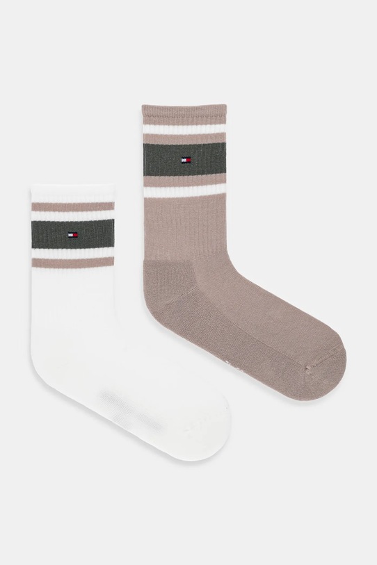 Tommy Hilfiger skarpetki dziecięce 2-pack beżowy 701229942.9BYA