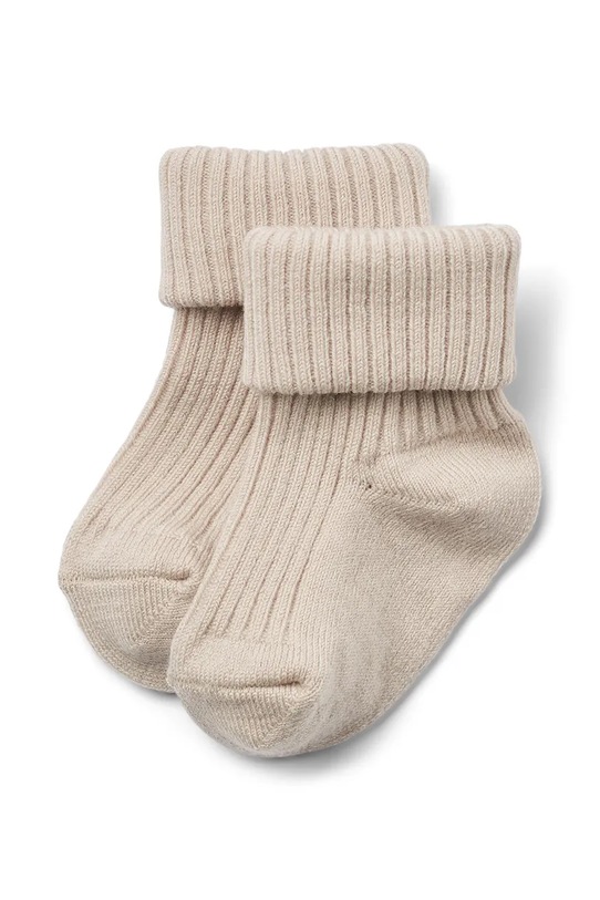 Wheat skarpetki z dodatkiem wełny dziecięce 2-pack 1924k.588 granatowy AA00