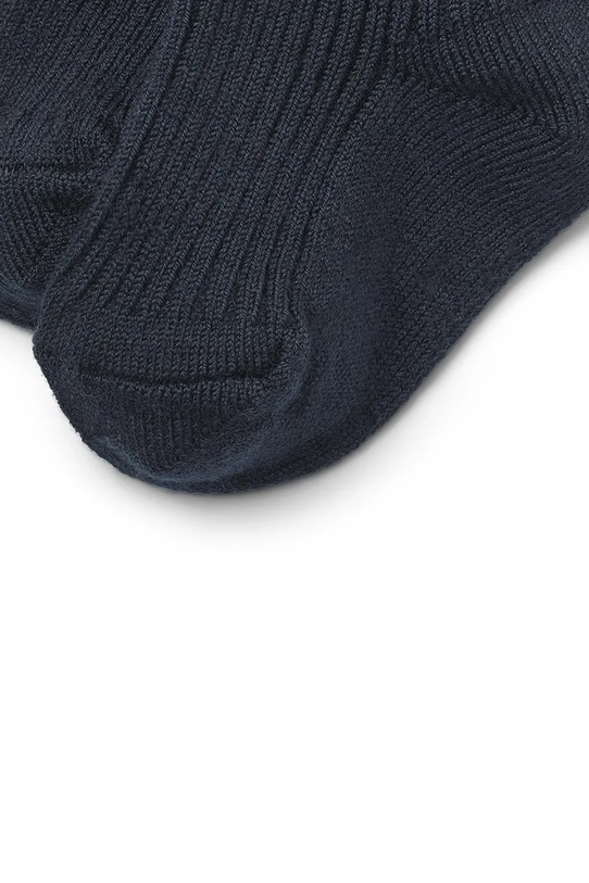 Wheat skarpetki z dodatkiem wełny dziecięce 2-pack granatowy 1924k.588