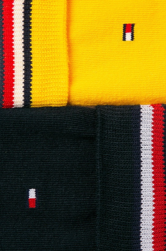 Tommy Hilfiger skarpetki 2-pack 371111 żółty AA00