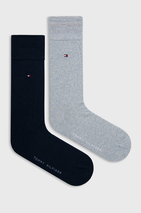 Tommy Hilfiger skarpetki 2-pack wzorzyste granatowy 371111