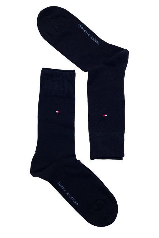 Ponožky Tommy Hilfiger 2-pak 2-pak tmavomodrá 371111