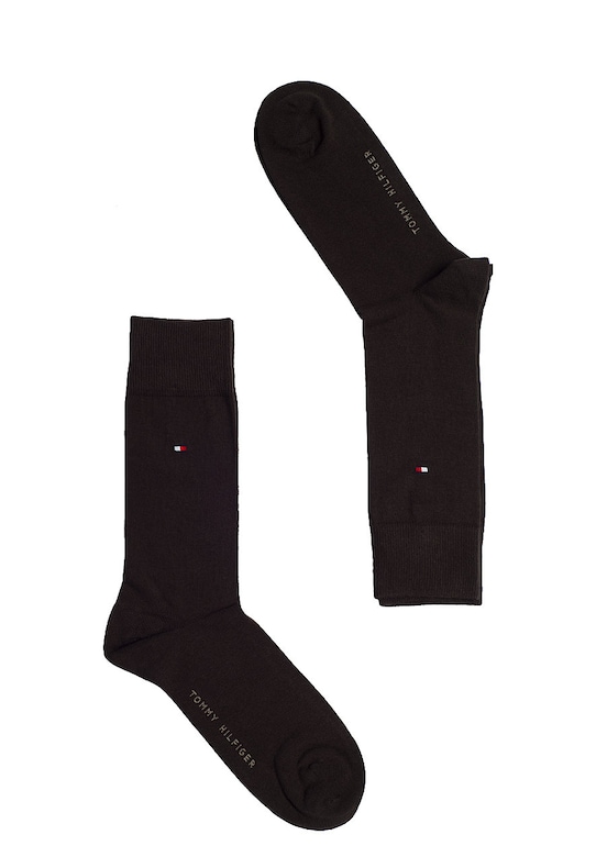 Tommy Hilfiger skarpetki 2-pack 2-pack brązowy 371111