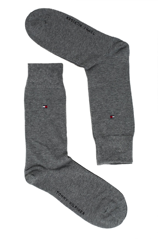 Tommy Hilfiger sosete 2-pack sosete lungi gri 371111