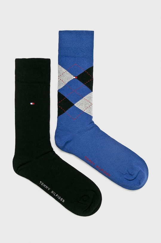 Tommy Hilfiger - Skarpety (2-pak) skarpetki długie niebieski 391156