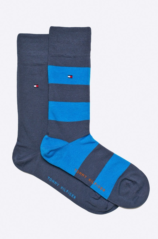 Tommy Hilfiger skarpetki (2-pack) 342021001. wzorzyste niebieski 342021001.