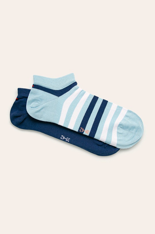 Ponožky Tommy Hilfiger (2-pack) směs modrá 382000001
