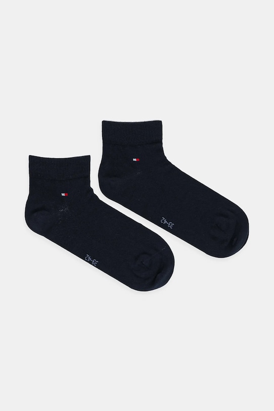 Шкарпетки Tommy Hilfiger 2-pack короткі шкарпетки темно-синій 342025001